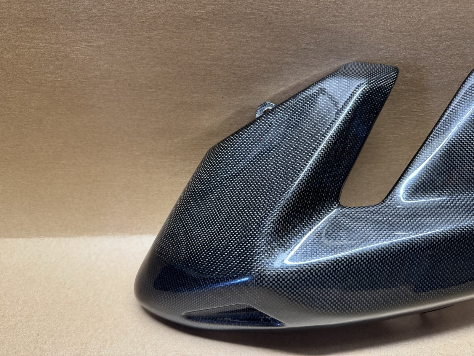 Ducati Hypermotard 1100 S 2007 Carbon Right Side Panel Fairing