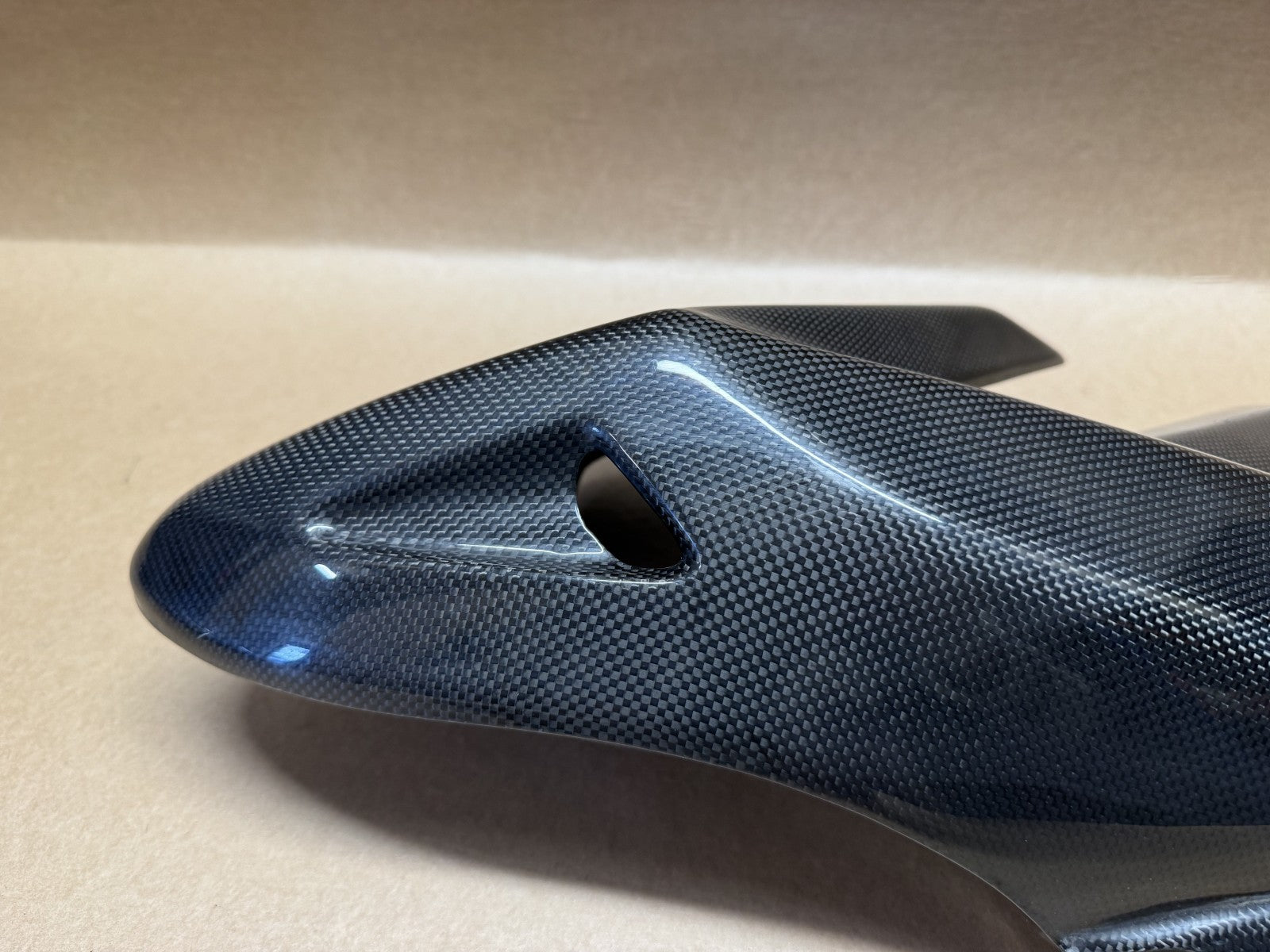 Ducati Hypermotard 1100 S 2007 Carbon Right Side Panel Fairing