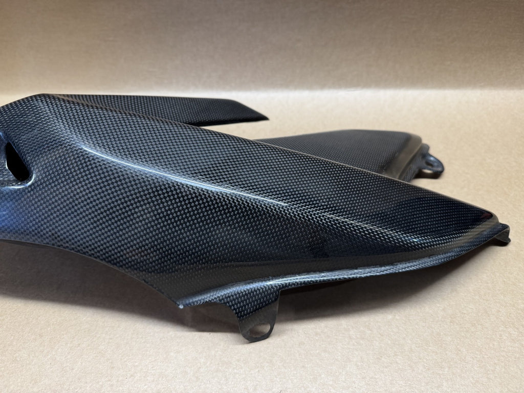 Ducati Hypermotard 1100 S 2007 Carbon Right Side Panel Fairing