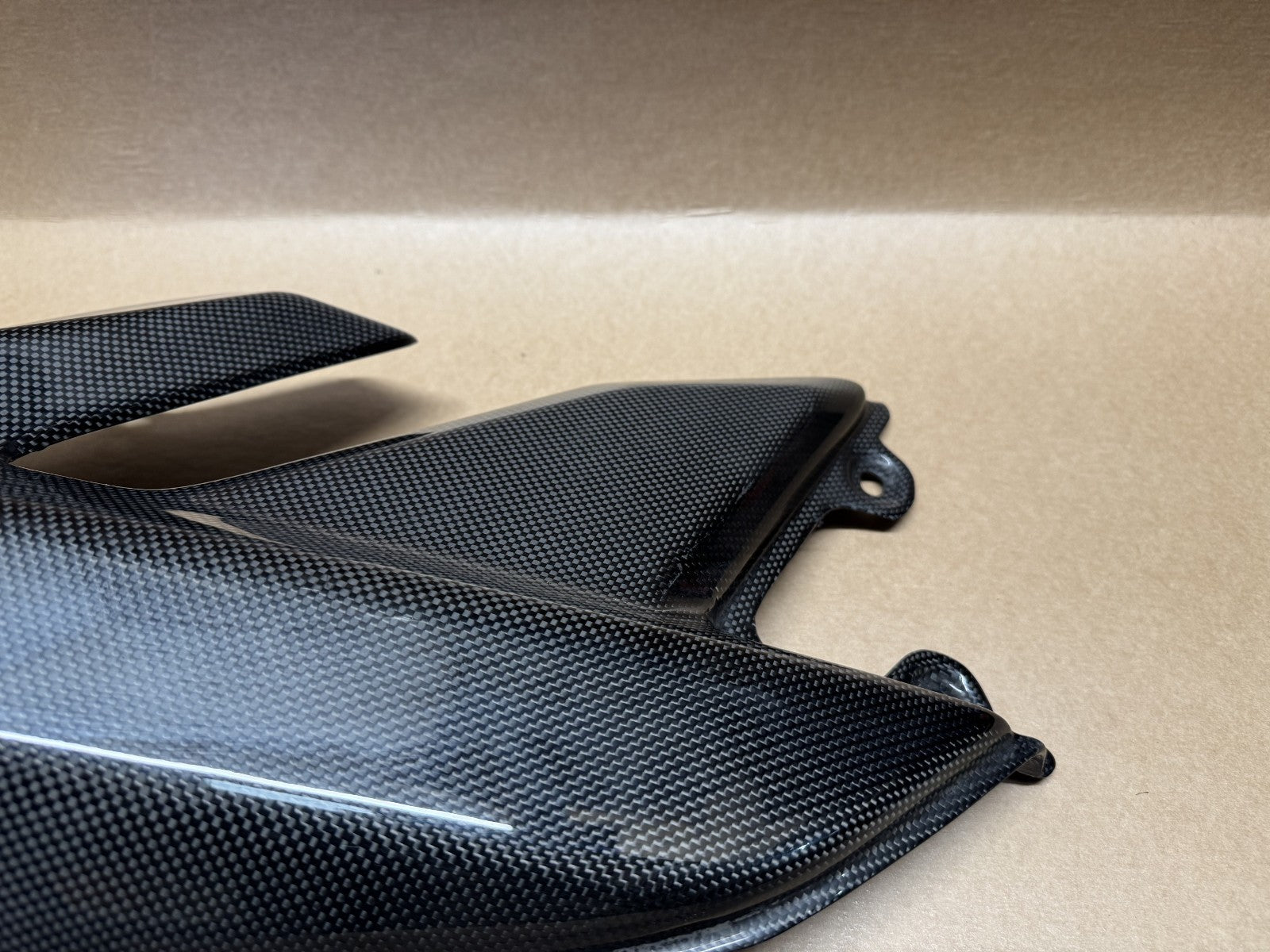 Ducati Hypermotard 1100 S 2007 Carbon Right Side Panel Fairing
