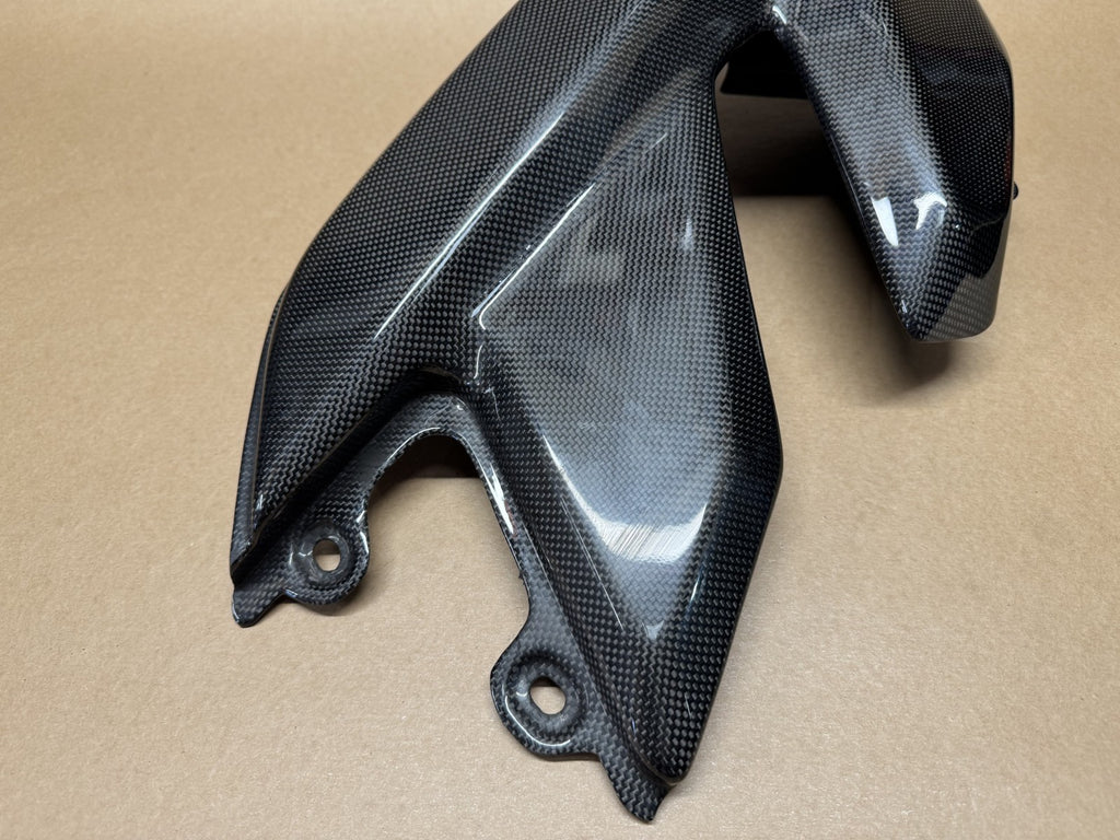 Ducati Hypermotard 1100 S 2007 Carbon Right Side Panel Fairing