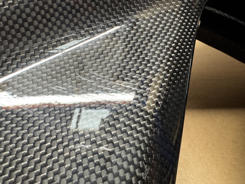 Ducati Hypermotard 1100 S 2007 Carbon Right Side Panel Fairing