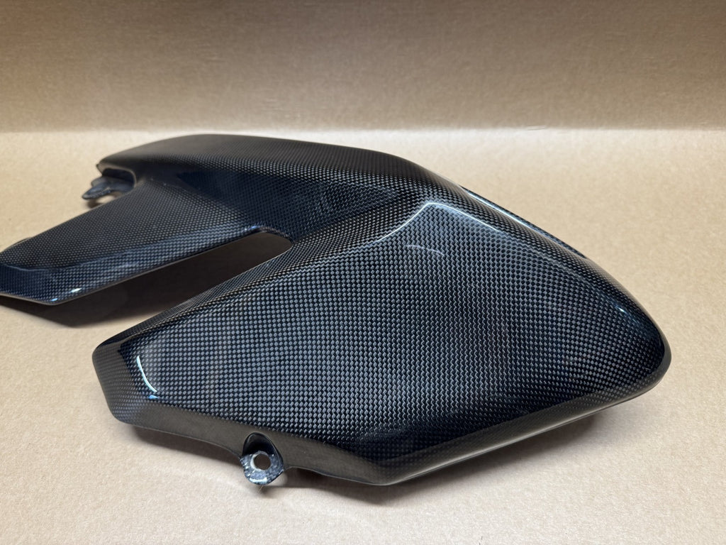 Ducati Hypermotard 1100 S 2007 Carbon Right Side Panel Fairing
