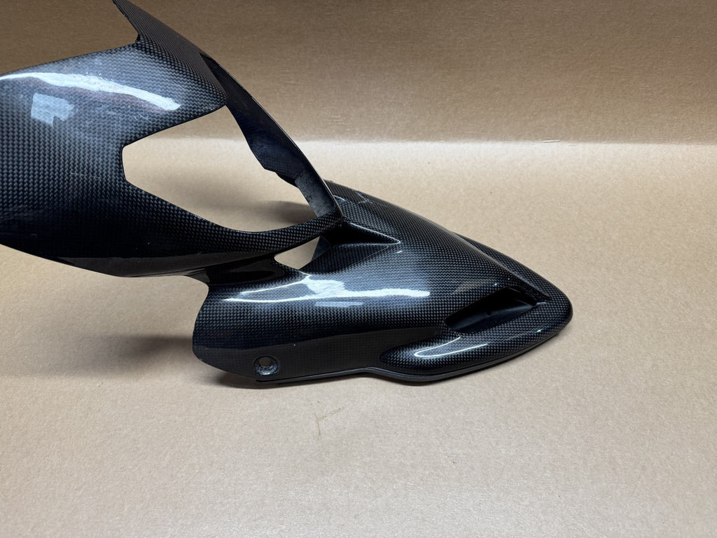 Ducati Hypermotard 1100 S 2007 Carbon Front Beak Fairing Panel