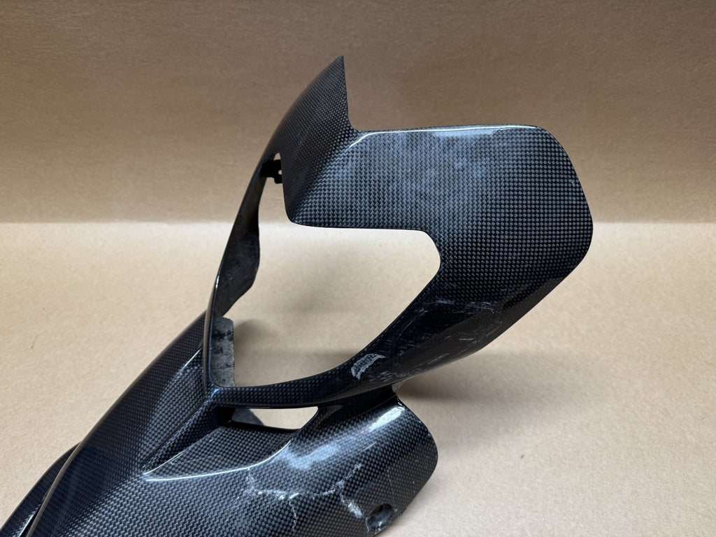 Ducati Hypermotard 1100 S 2007 Carbon Front Beak Fairing Panel