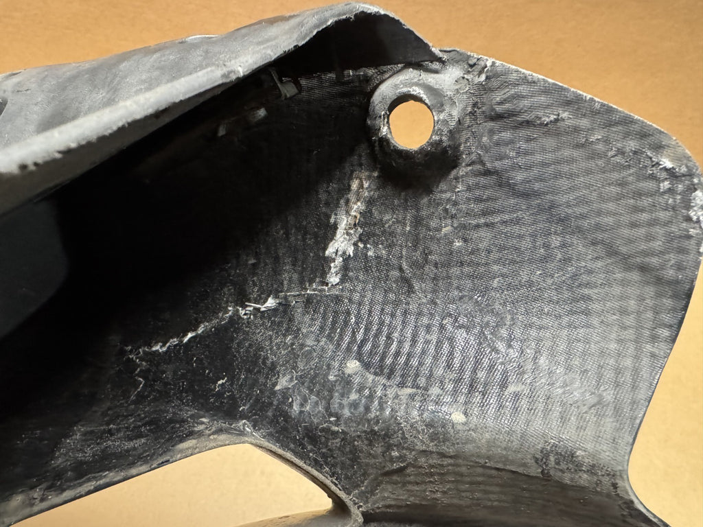 Ducati Hypermotard 1100 S 2007 Carbon Front Beak Fairing Panel