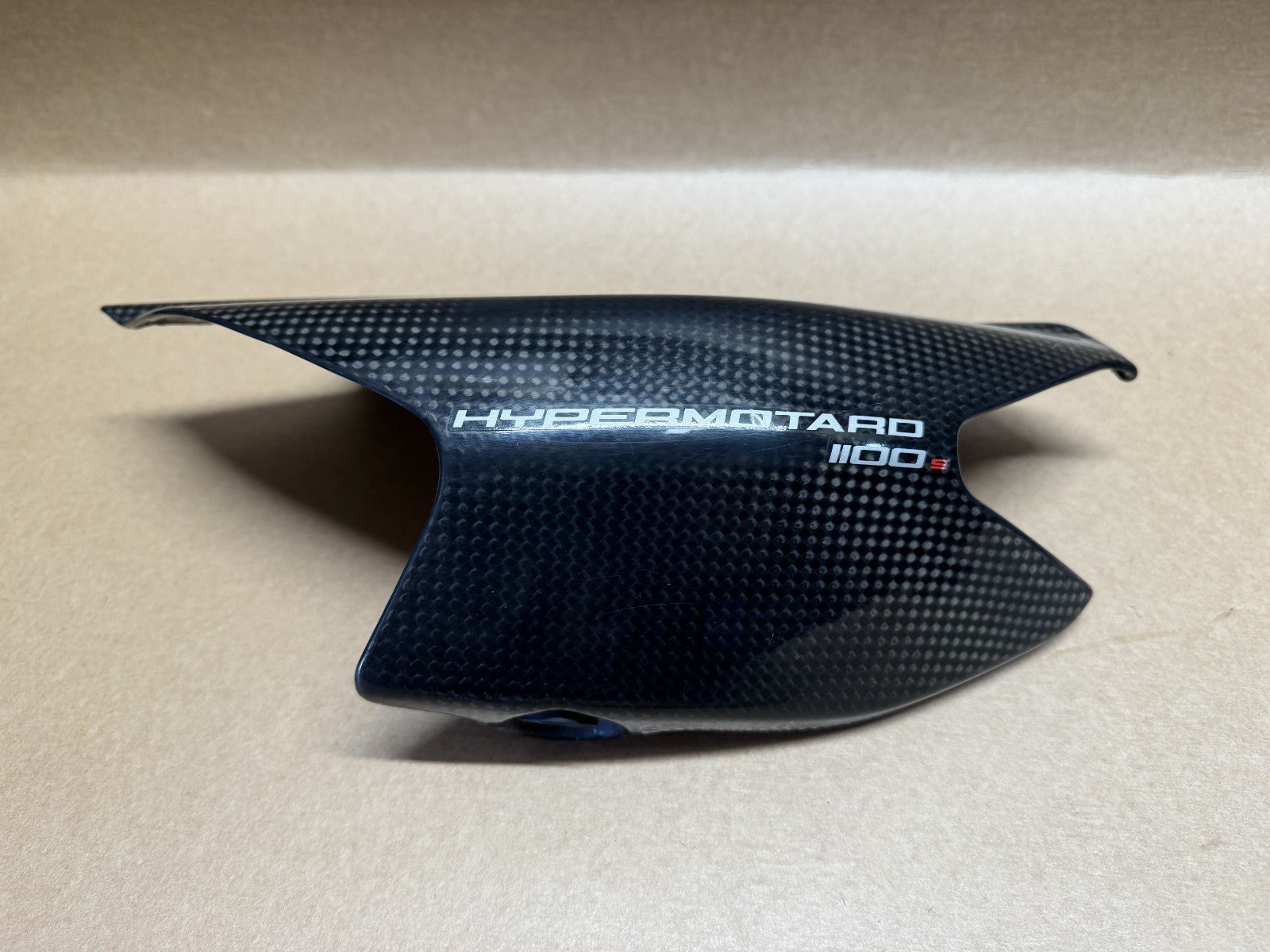 Ducati Hypermotard 1100 S 2007 Carbon Right & Left Seat Fairing Panel