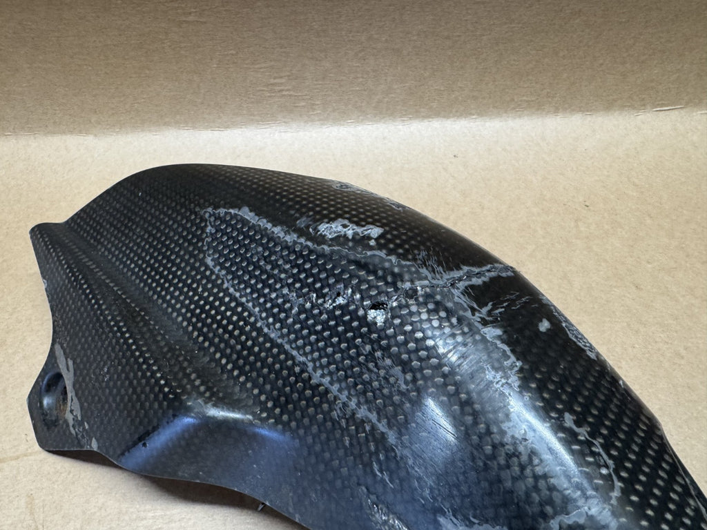 Ducati Hypermotard 1100 S 2007 Carbon Right & Left Seat Fairing Panel