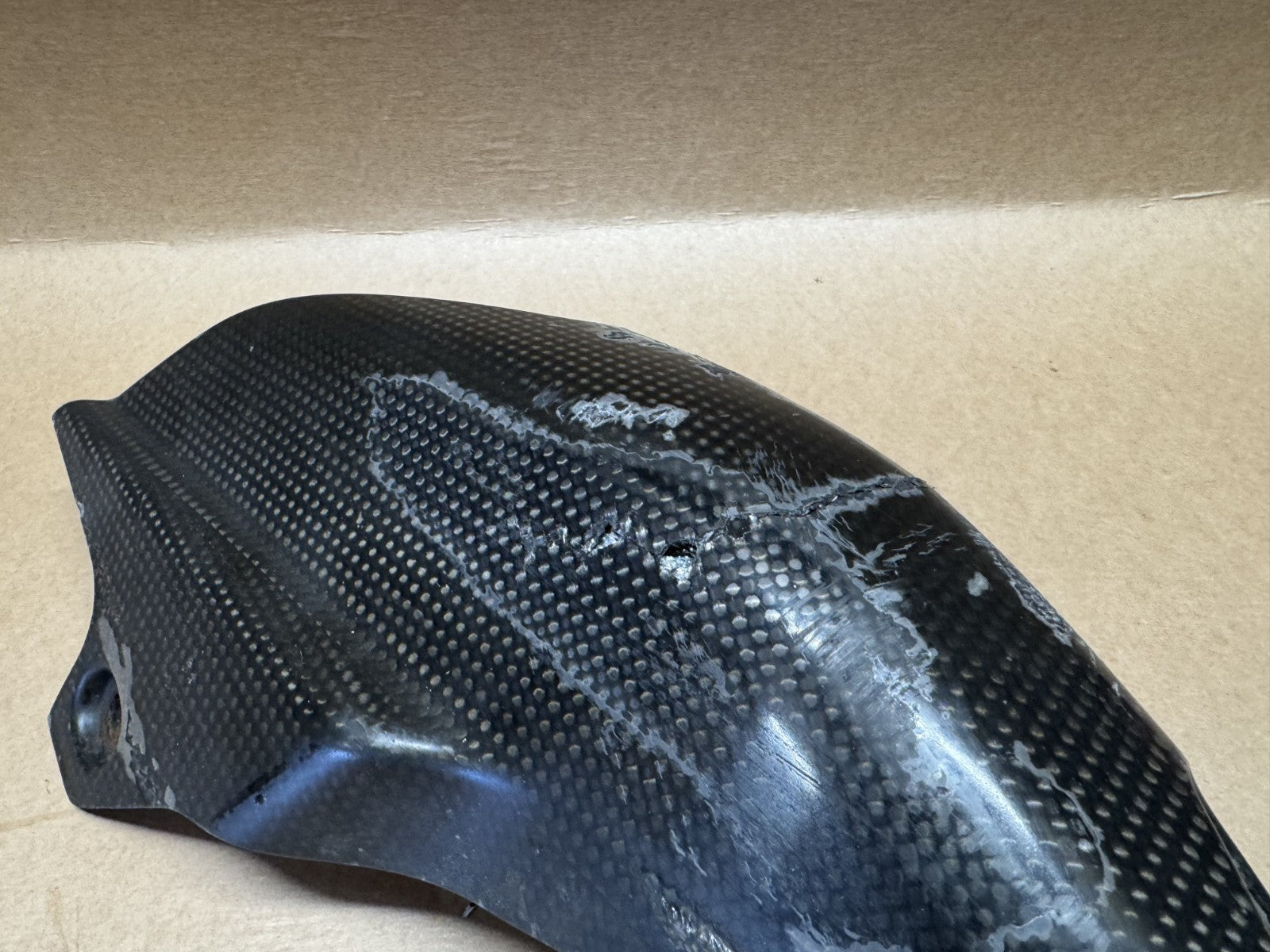 Ducati Hypermotard 1100 S 2007 Carbon Right & Left Seat Fairing Panel