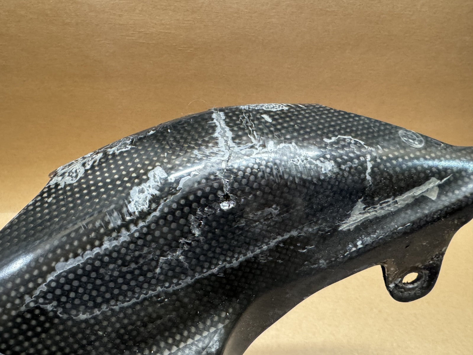 Ducati Hypermotard 1100 S 2007 Carbon Right & Left Seat Fairing Panel