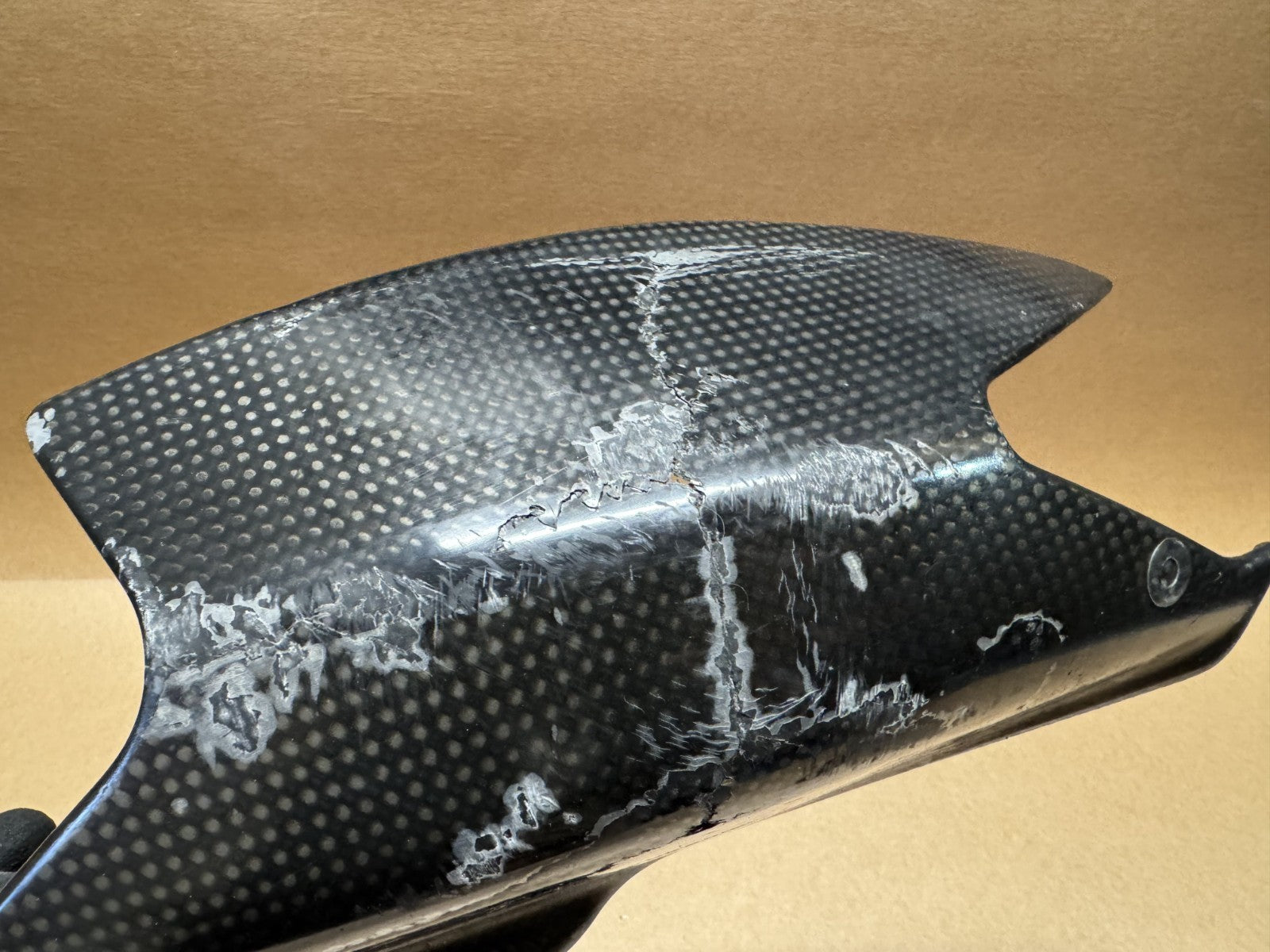Ducati Hypermotard 1100 S 2007 Carbon Right & Left Seat Fairing Panel