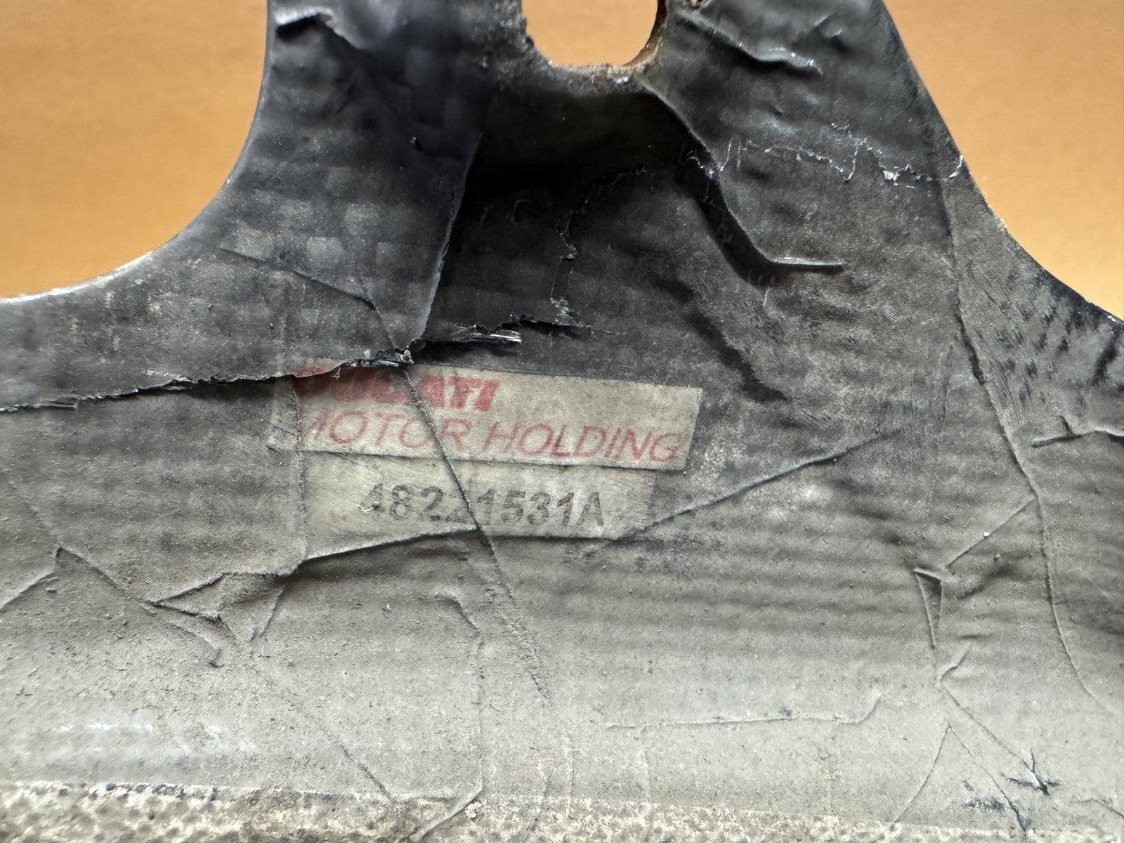 Ducati Hypermotard 1100 S 2007 Carbon Right & Left Seat Fairing Panel