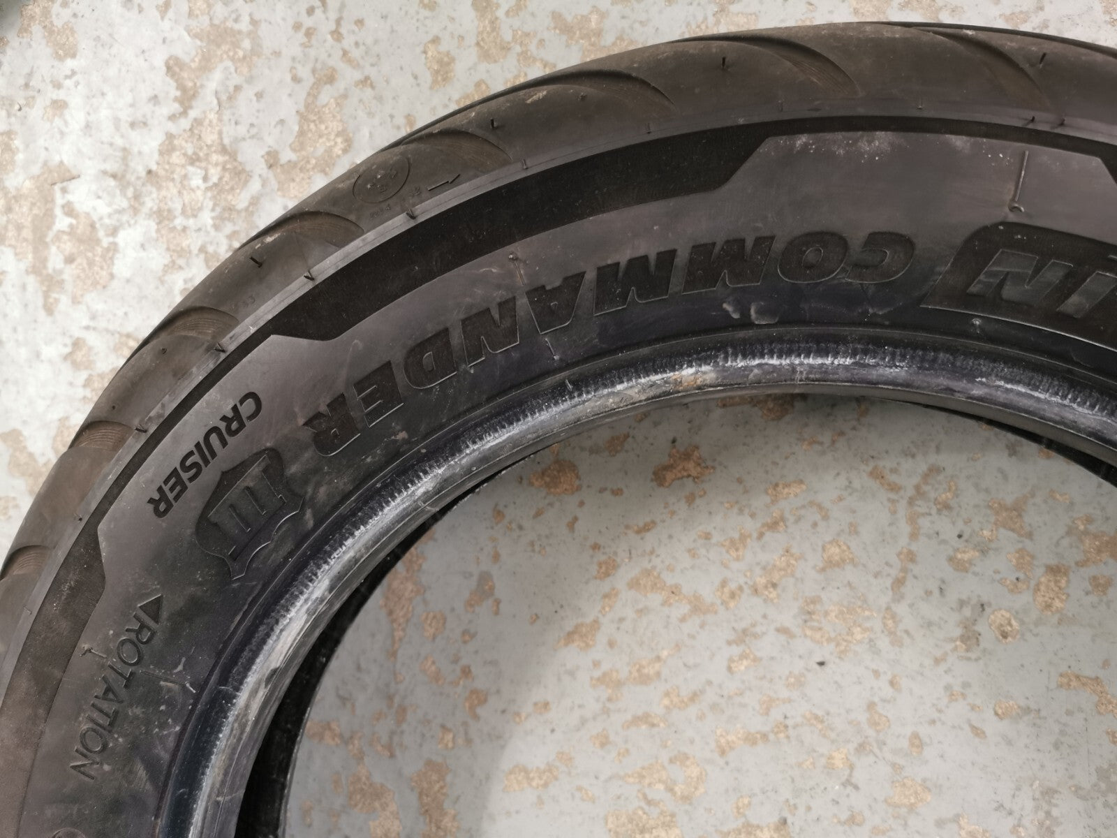 Front Motorcycle Tyre Michelin Commander 3 Cruiser 130/90 B16 #9184