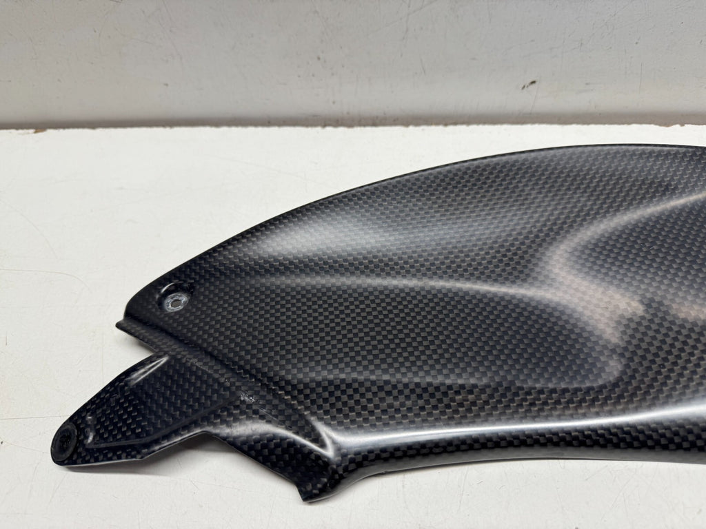Carbon Left Tank Fairing Panel Cover Ducati 1200 Diavel 2011 (2011 - 2014)