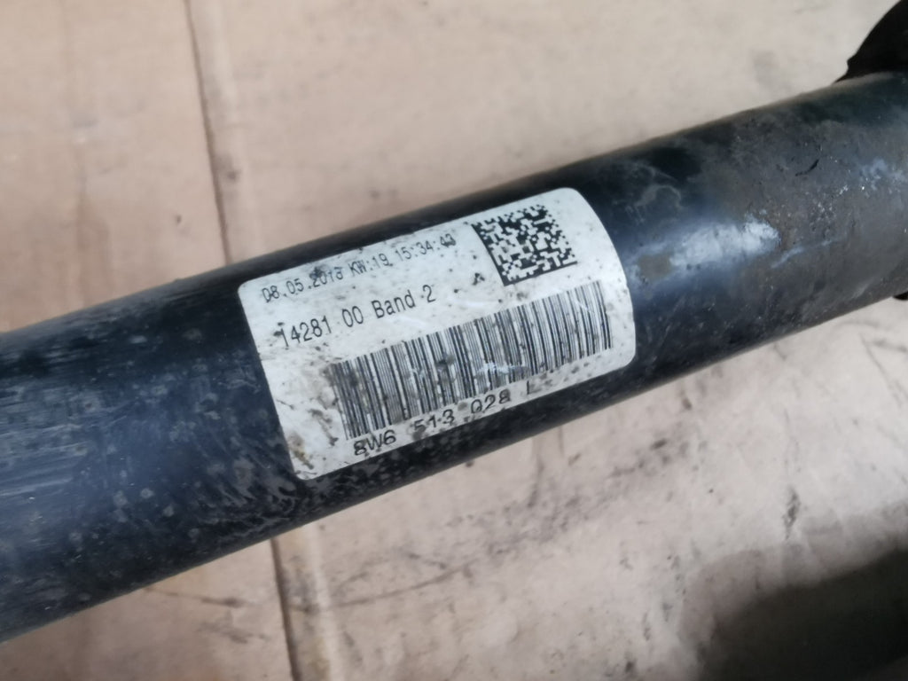Audi S4 3.0 TFSI B9 2018 Rear Shock Absorbers Pair 8w6513028L