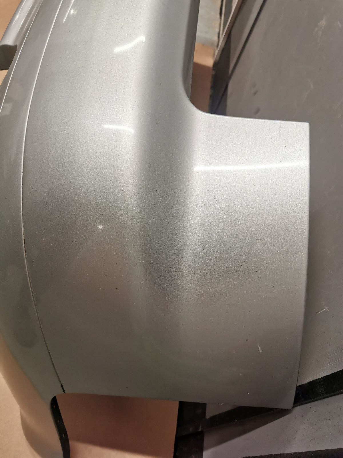 AUDI A6 C5 REAR BUMPER Silver Twin Exhaust