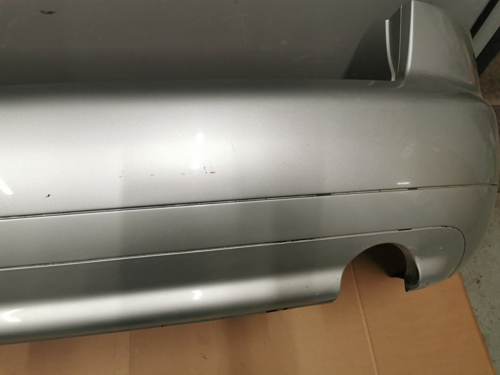 AUDI A6 C5 REAR BUMPER Silver Twin Exhaust