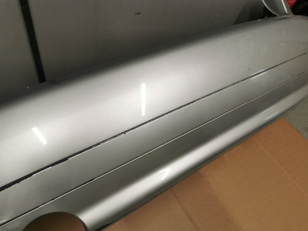 AUDI A6 C5 REAR BUMPER Silver Twin Exhaust