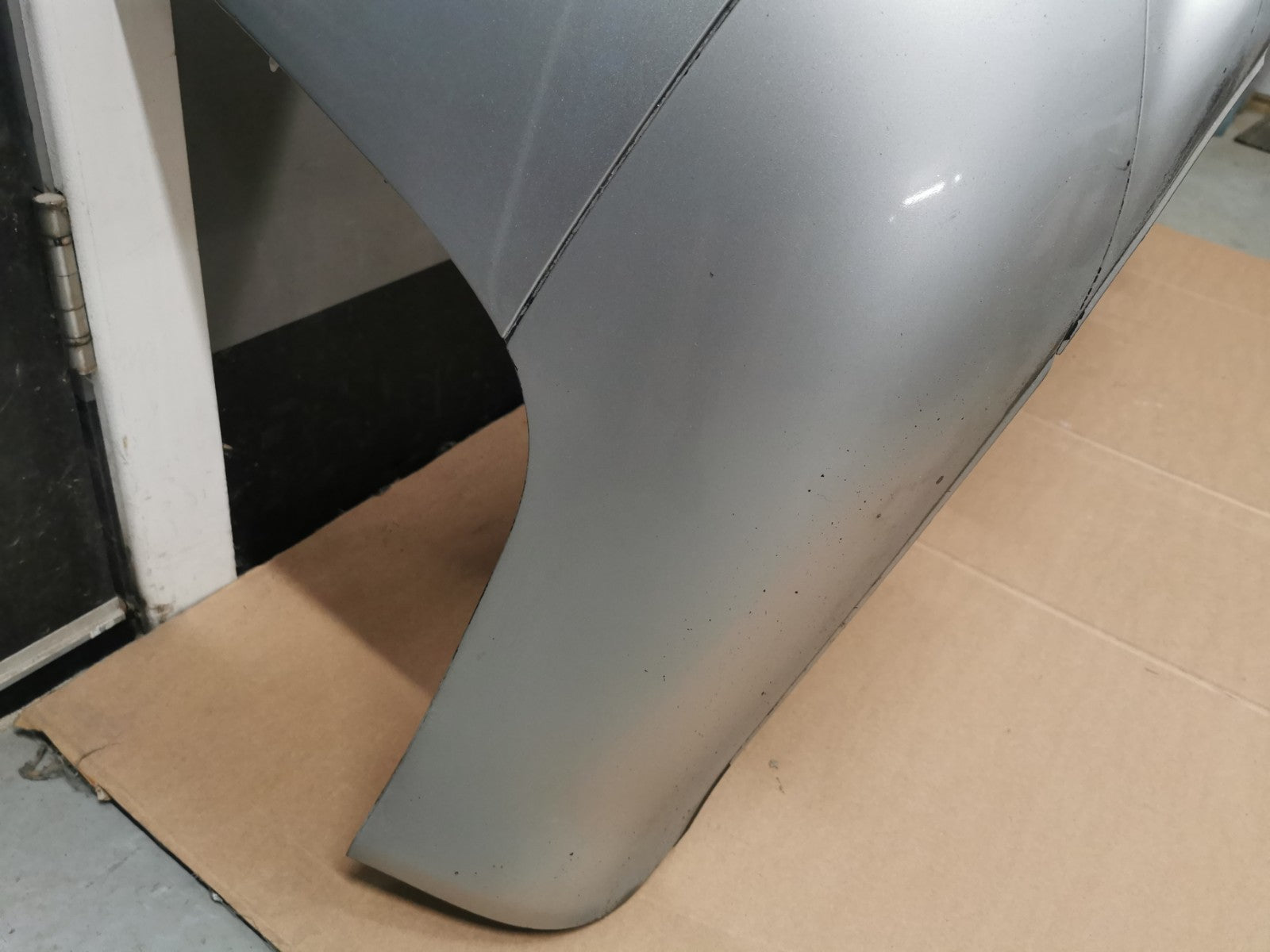 AUDI A6 C5 REAR BUMPER Silver Twin Exhaust