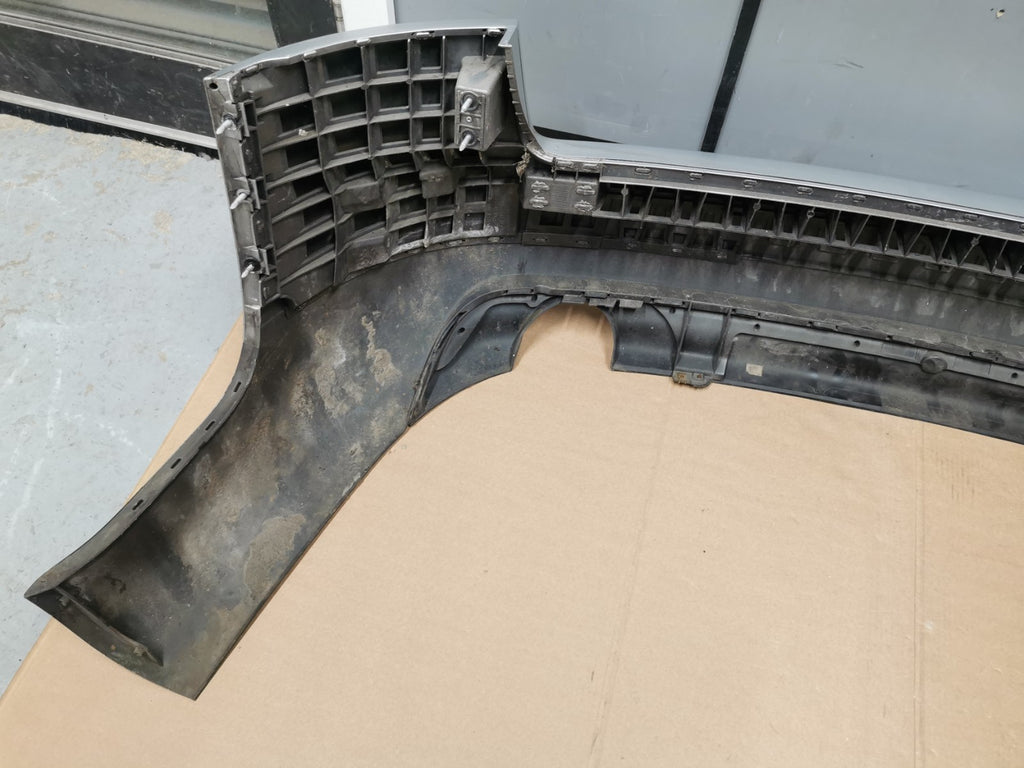 AUDI A6 C5 REAR BUMPER Silver Twin Exhaust