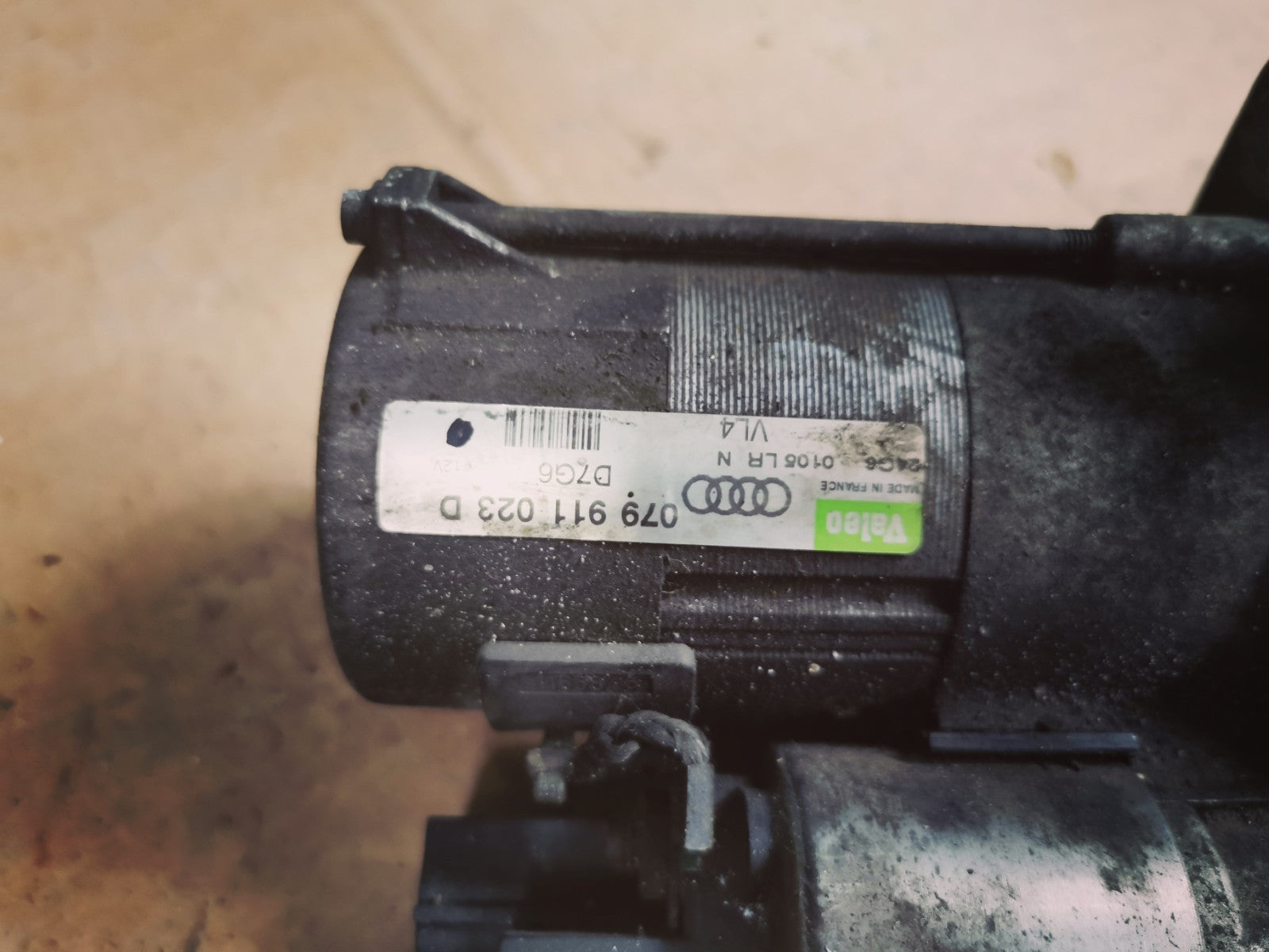 Audi A6 A5 Starter Motor PN: 079 911 023 D Petrol