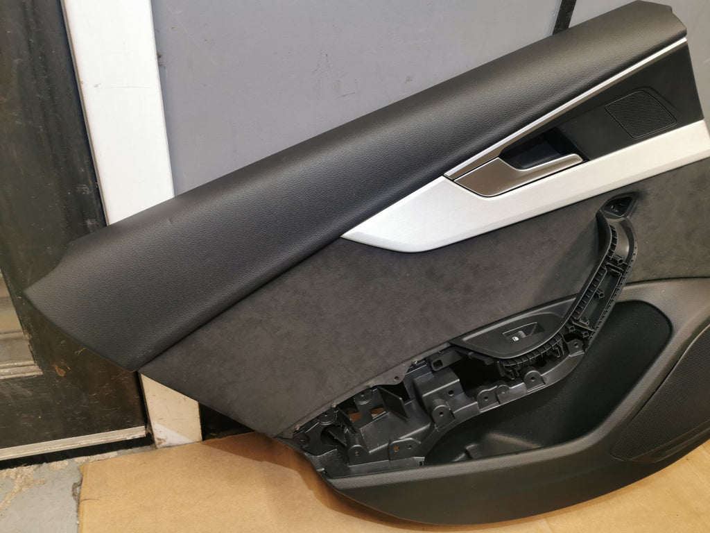 AUDI A4 S4 B9 Set of Door Cards Black