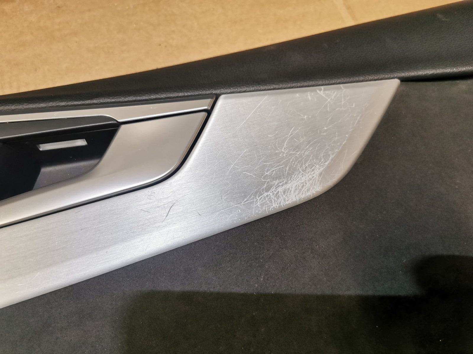 AUDI A4 S4 B9 Set of Door Cards Black