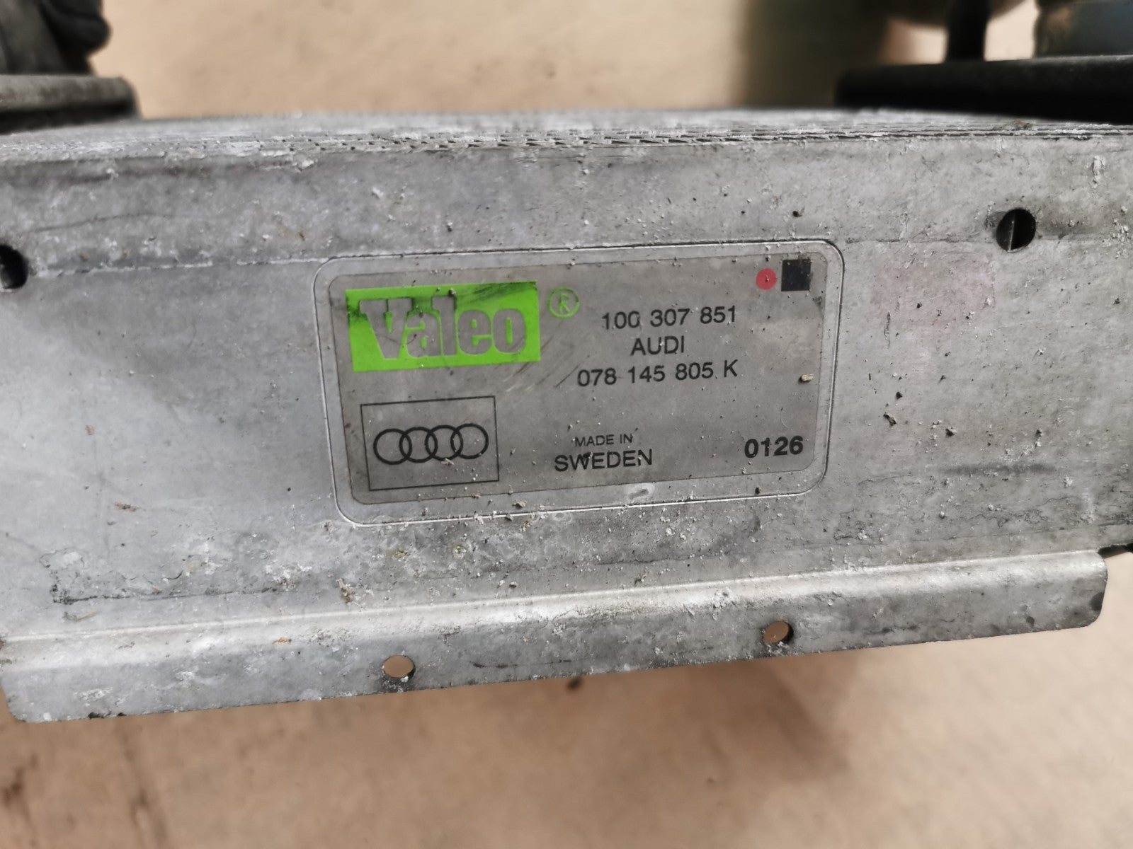 OEM Intercooler Audi A6 4B C5 2.7 V6 Biturbo 078145805K 078145806K