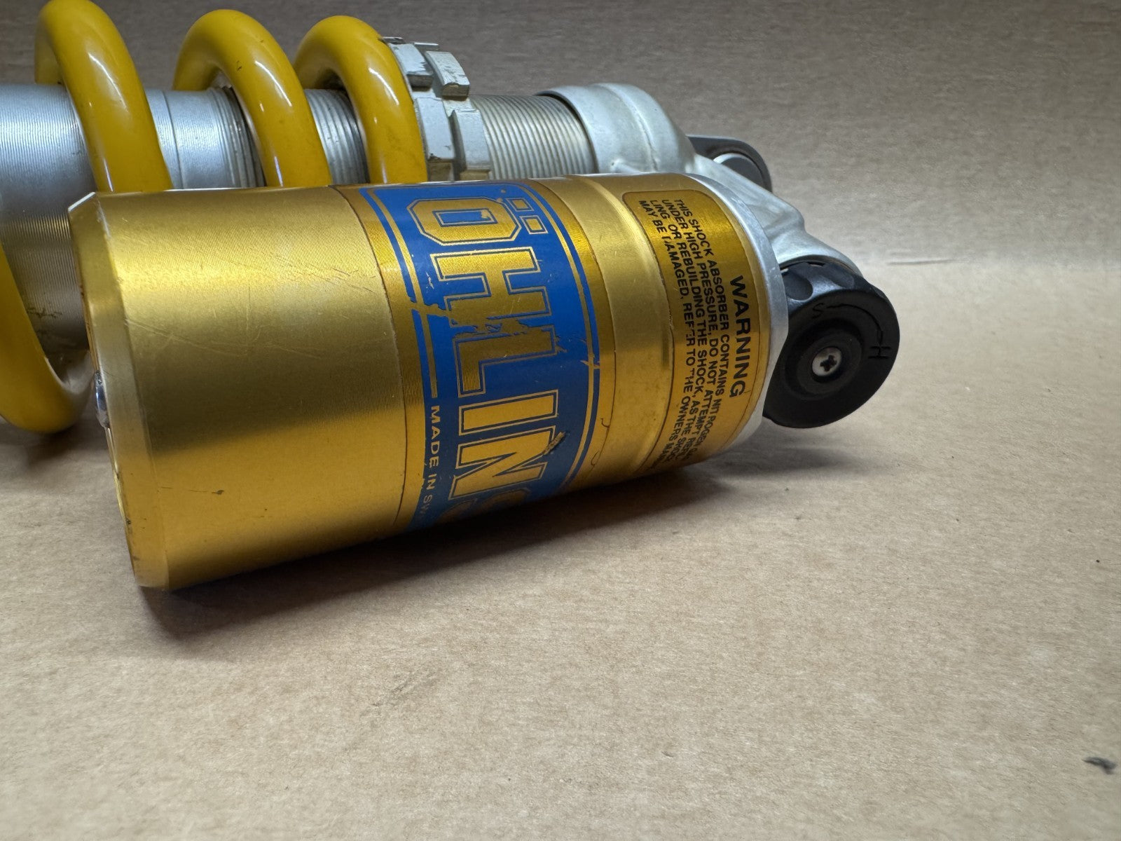 Ducati Hypermotard 1100 S 2007 Ohlins Rear Shock Absorber