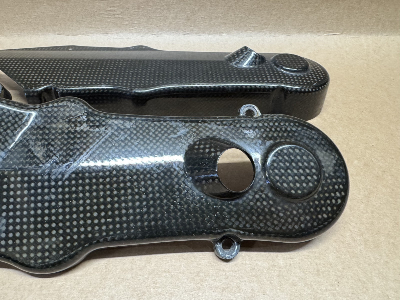Ducati Hypermotard 1100 S 2007 - 2010 Carbon Timing Belt Cover