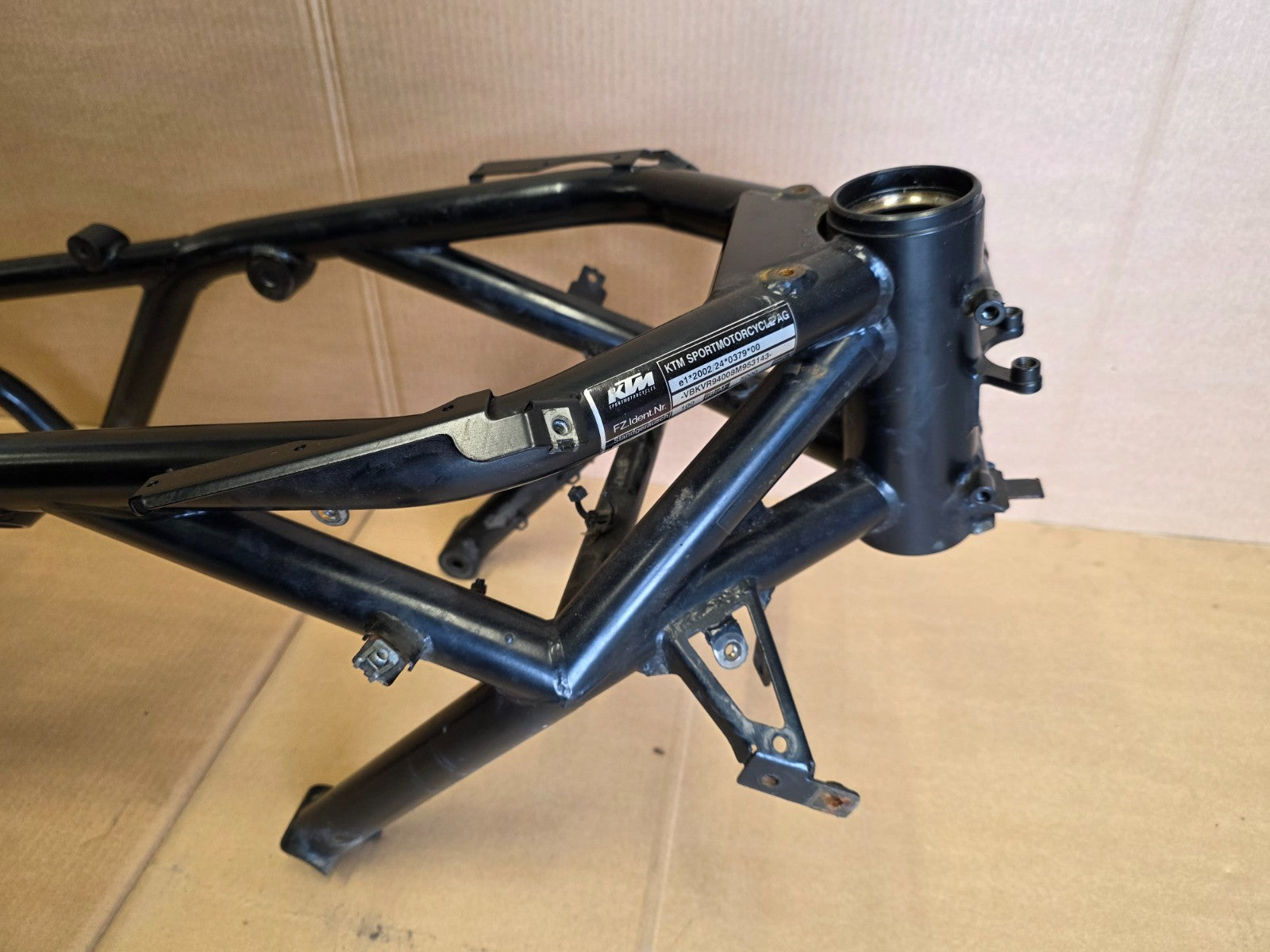 KTM RC8 1190 2008 (2008 - 2010) Main Frame Chassis HPI Clear + V5