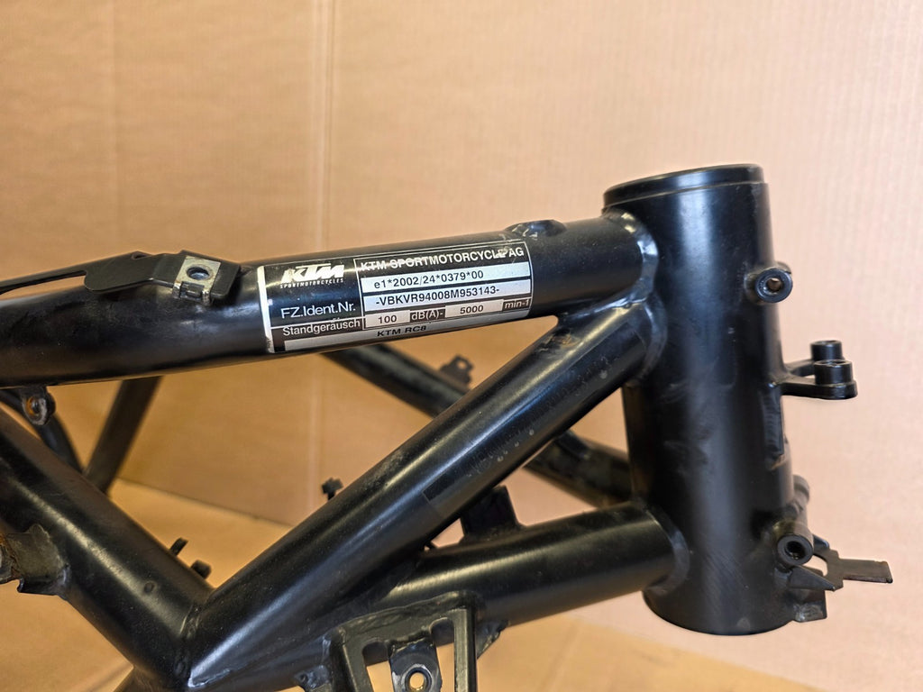 KTM RC8 1190 2008 (2008 - 2010) Main Frame Chassis HPI Clear + V5