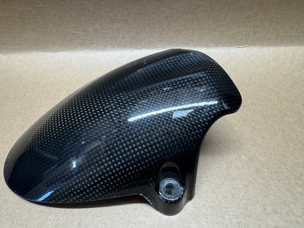 Ducati Hypermotard 1100 S 2007 - 2010 Carbon Fork Protectors (Front Mudguard)