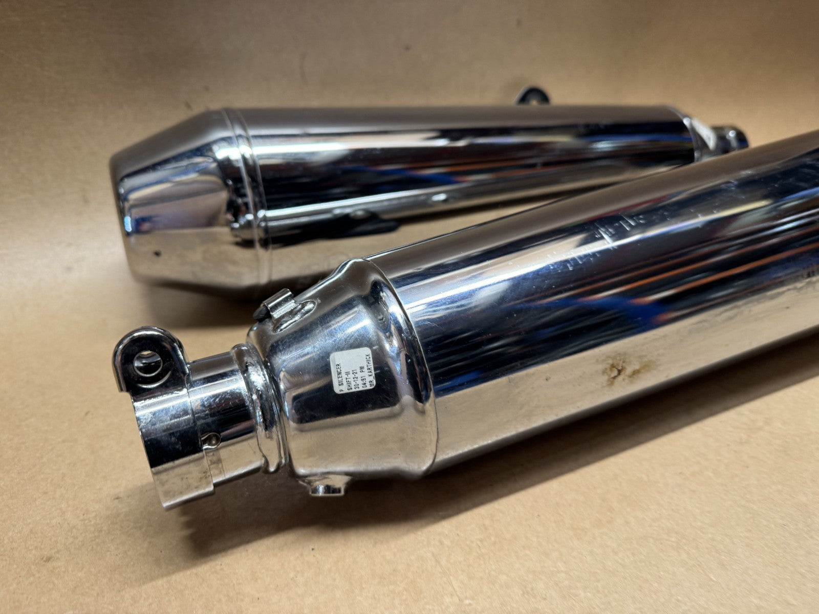 Royal Enfield Continental GT650 & Interceptor Exhaust Silencer