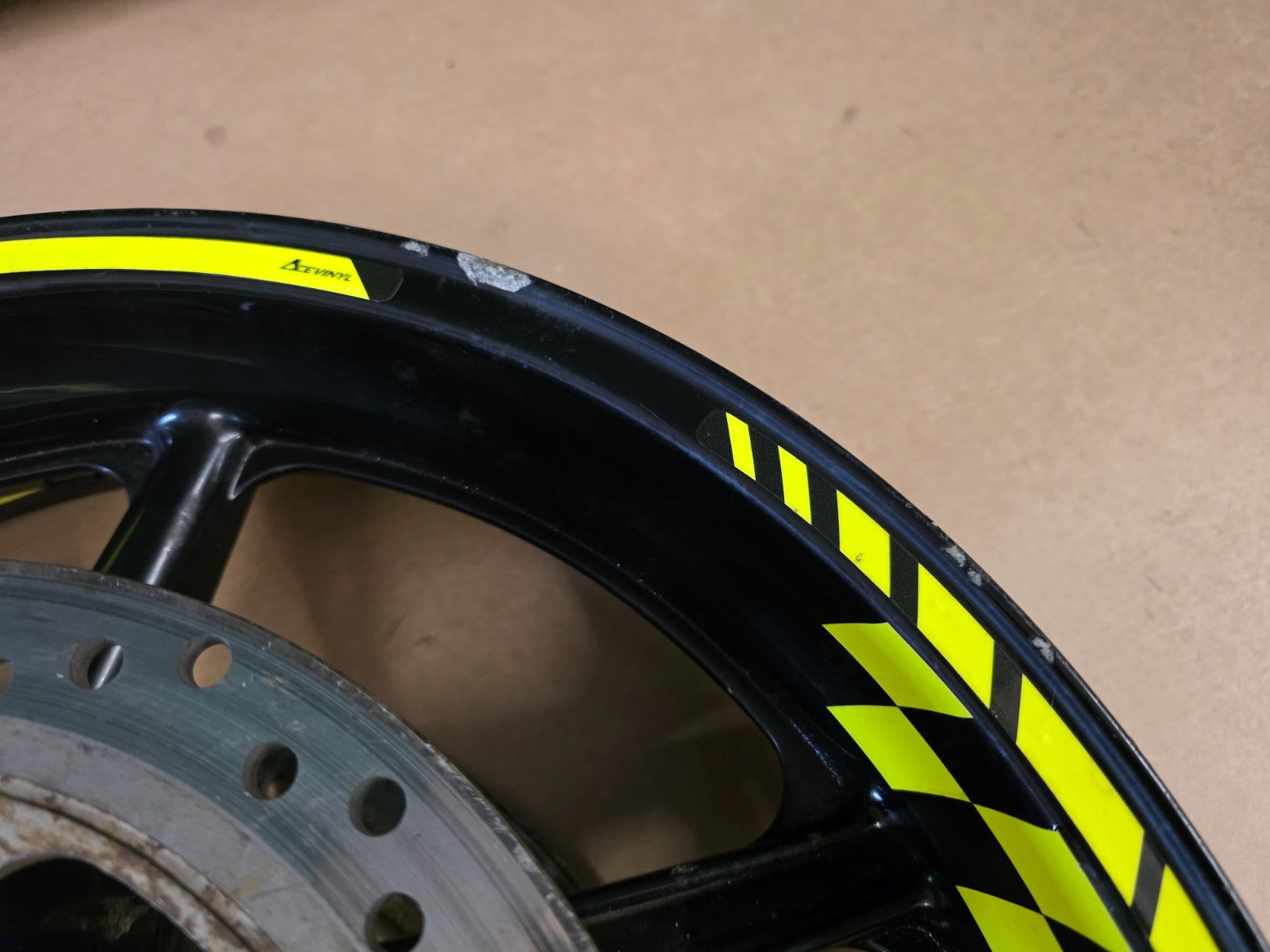 Honda CBR 600 F2 1991 - 1994  Front Wheel Rim + Discs