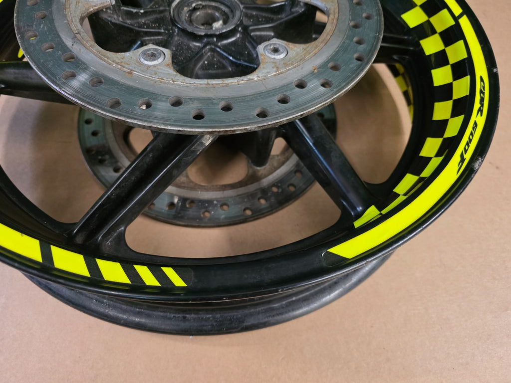Honda CBR 600 F2 1991 - 1994  Front Wheel Rim + Discs