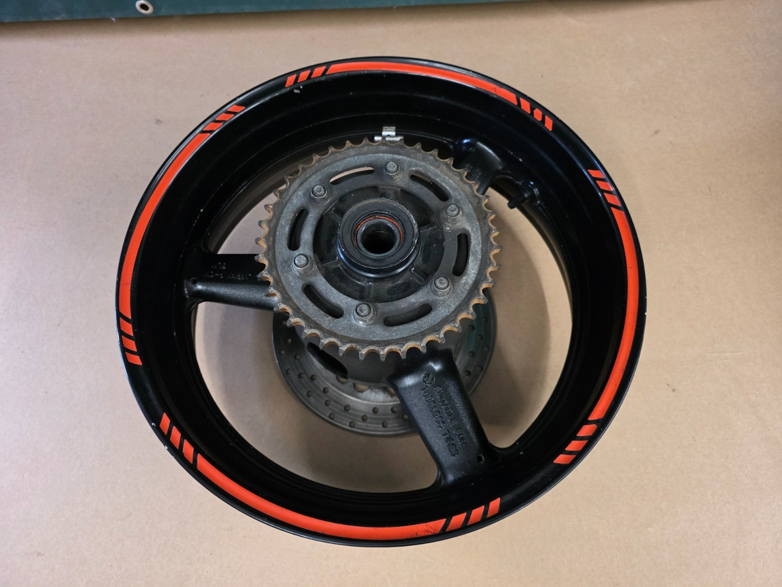 Yamaha XJR 1300 2005 (2000 - 2006) Rear Wheel Rim