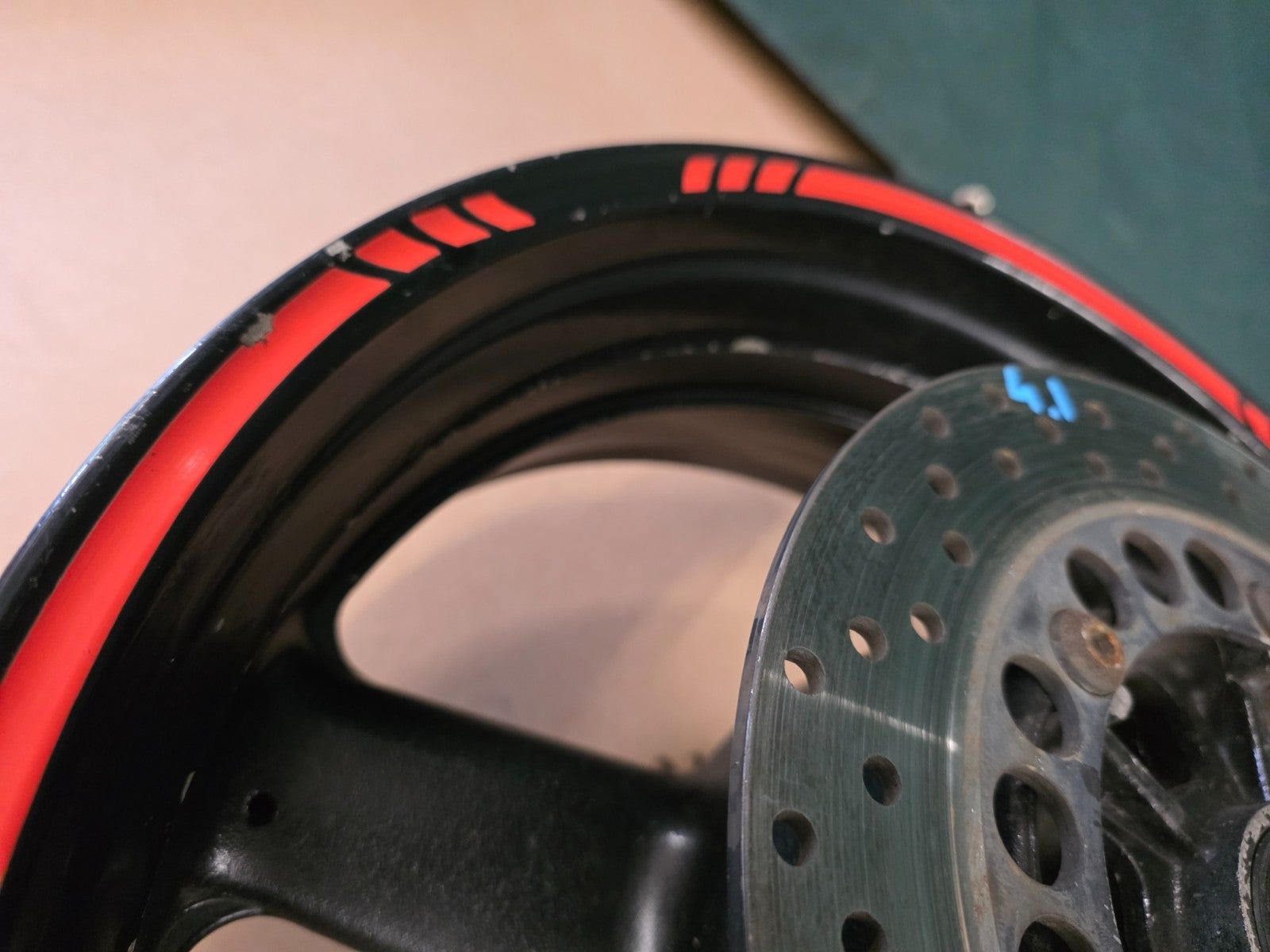 Yamaha XJR 1300 2005 (2000 - 2006) Rear Wheel Rim