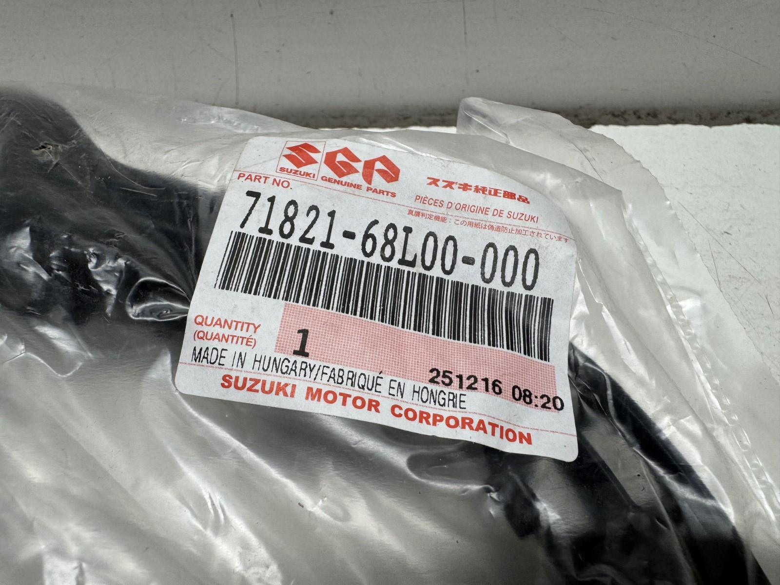 NEW SUZUKI SWIFT 2010 - 2017 REAR BUMPER HOLDER BRACKET RIGHT SIDE