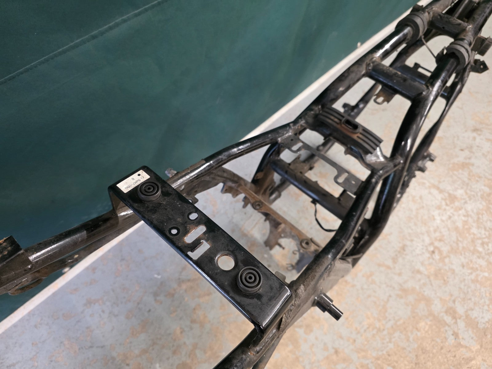 Main Frame Chassis Yamaha XJR 1300 2005 (2000 - 2006) HPI Clear + V5