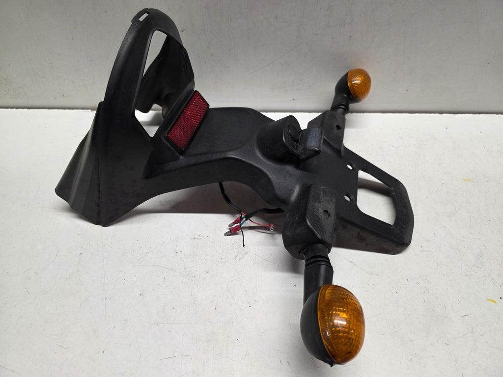 2012 Triumph Tiger 1050 Rear Number plate Holder Fender + Indicators