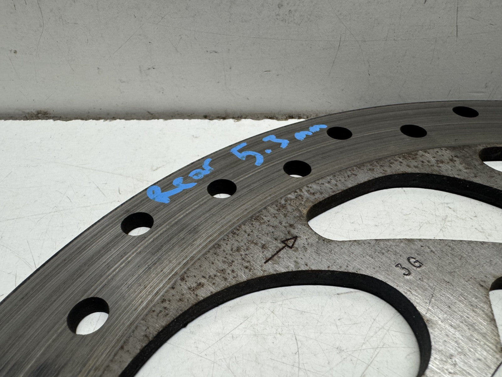 BMW K1600 GT 2012 Rear Brake Disc + ABS Ring (5.3mm)