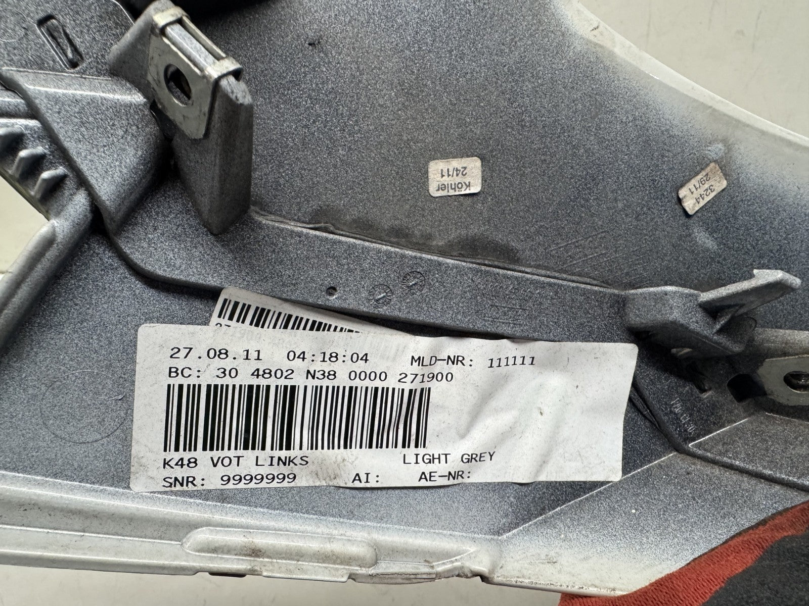 BMW K1600 GT 2012 OEM Front Left Fairing Panel Cover