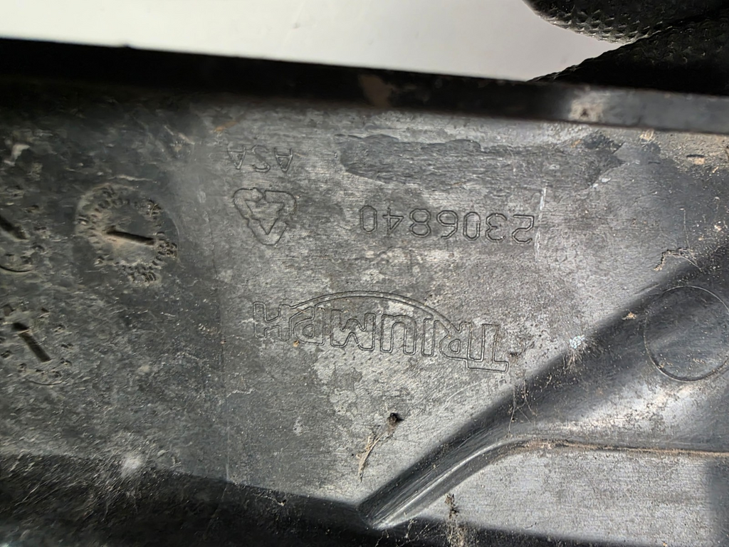 2012 Triumph Tiger 1050 Right Seat Tank Panel Infill
