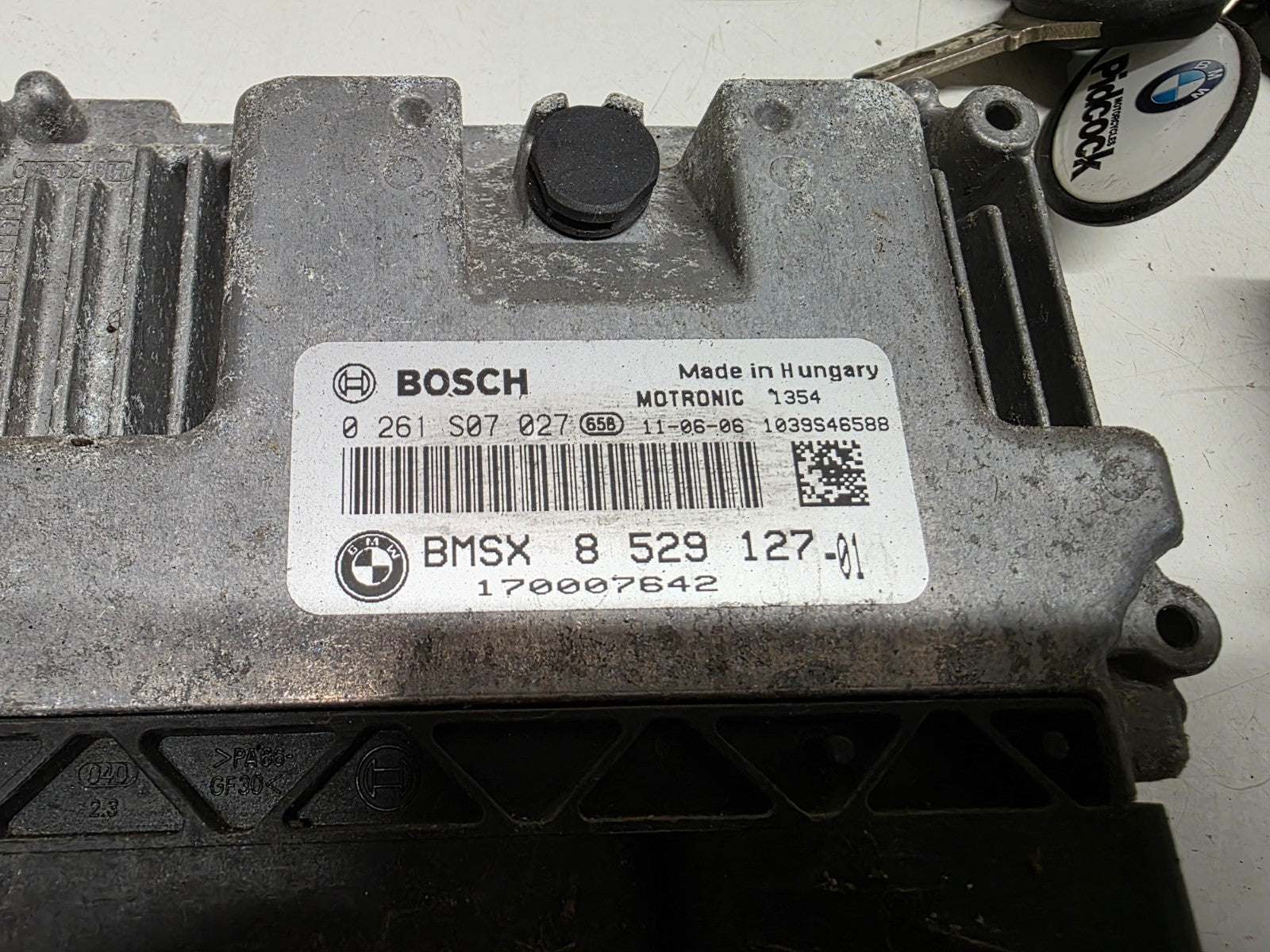 BMW K1600 GT 2012 Complete ECU Lock Set 2 Keys Alarm Fobs