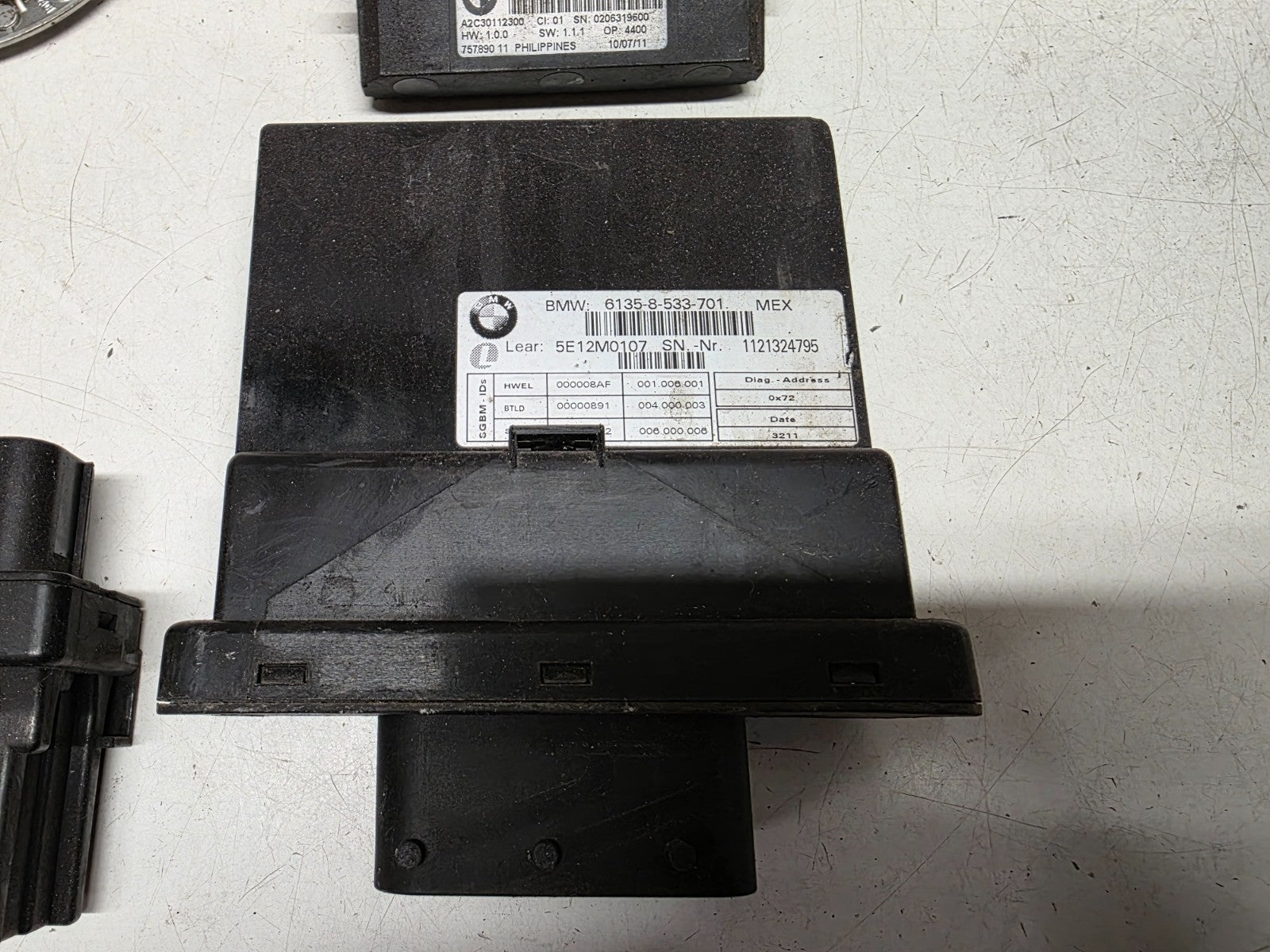 BMW K1600 GT 2012 Complete ECU Lock Set 2 Keys Alarm Fobs