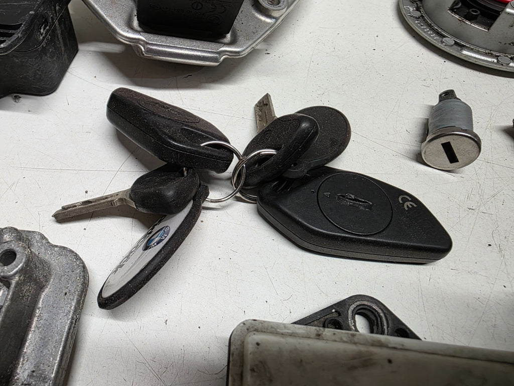 BMW K1600 GT 2012 Complete ECU Lock Set 2 Keys Alarm Fobs