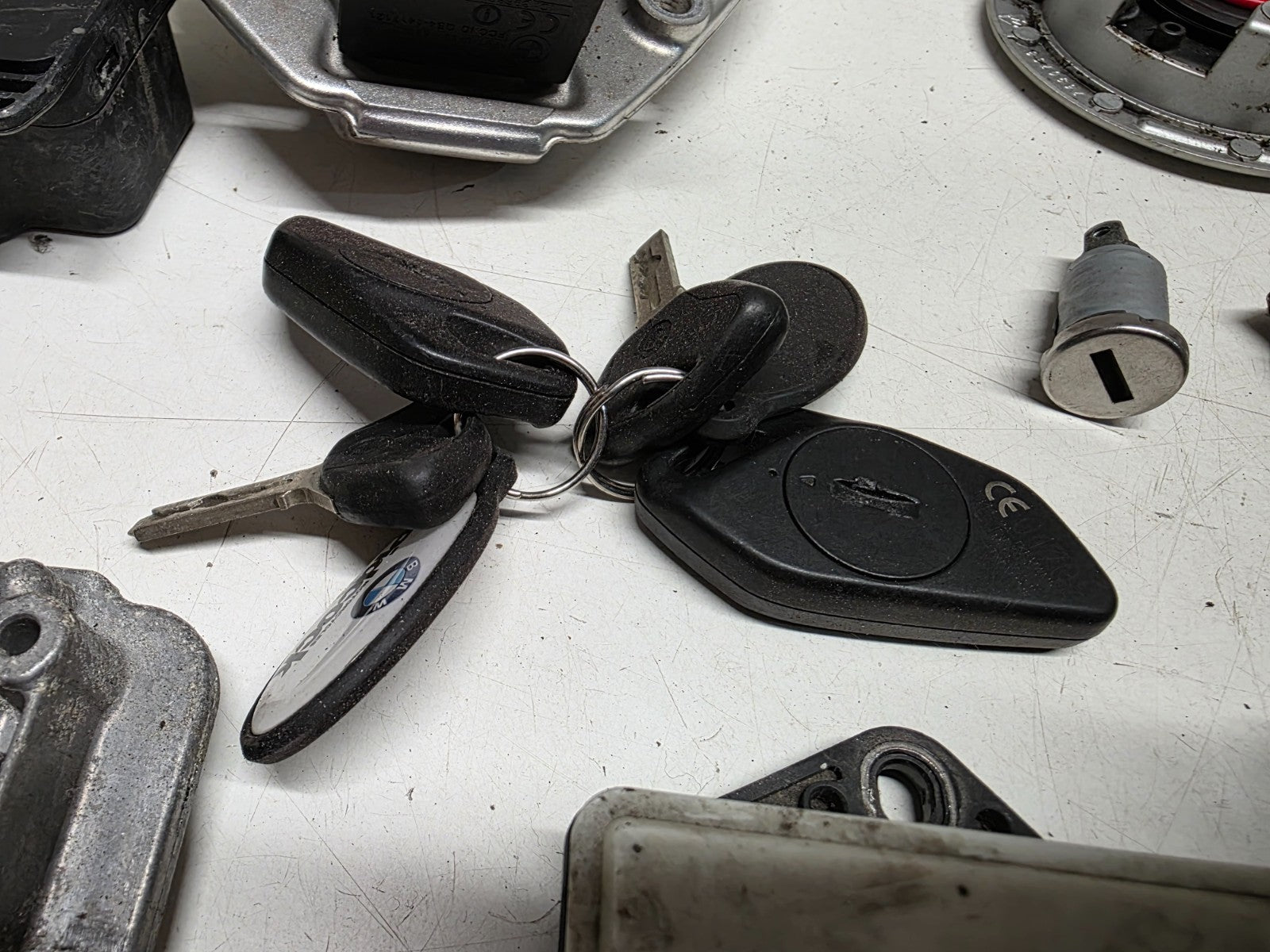 BMW K1600 GT 2012 Complete ECU Lock Set 2 Keys Alarm Fobs
