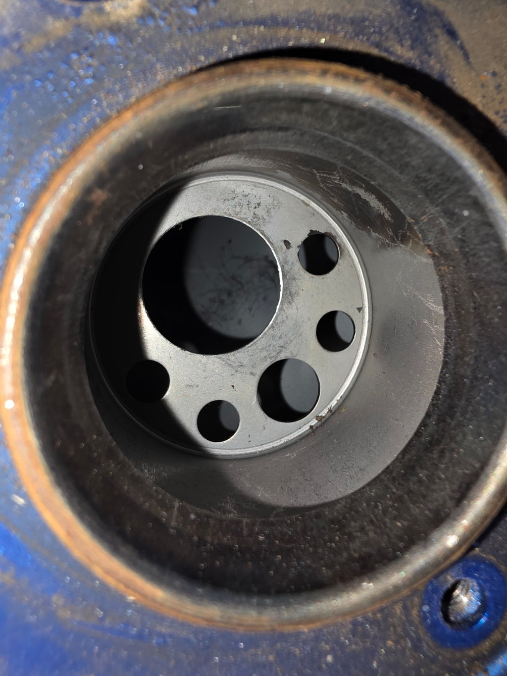2011 Yamaha Super Tenere XT 1200 Z Fuel Tank Blue (please read)