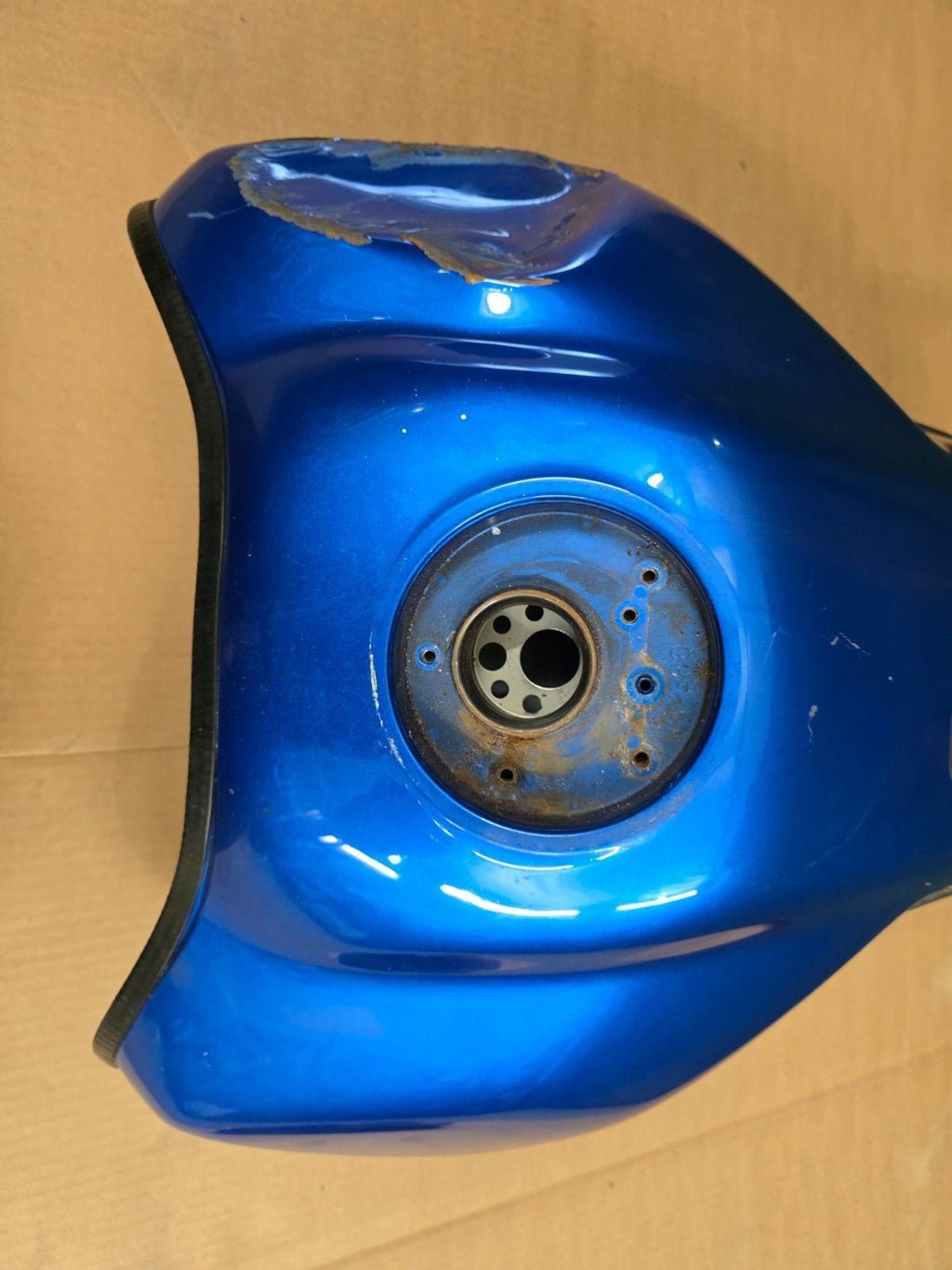 2011 Yamaha Super Tenere XT 1200 Z Fuel Tank Blue (please read)